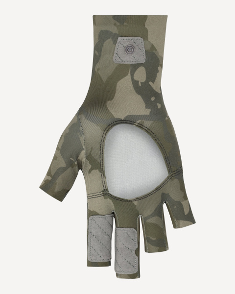 Перчатки Simms SolarFlex SunGlove (Мужской; L; Regiment Camo Olive Drab)